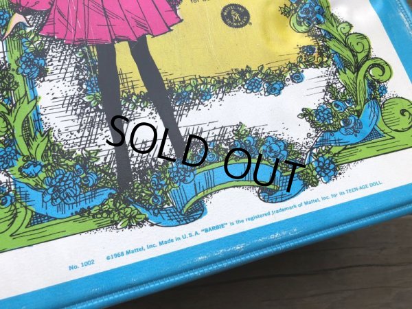 画像8: 60s Vintage Mattel Barbie Fashion Doll Case (B160) (8)