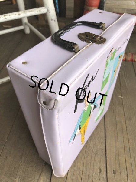 画像2: 60s Vintage Mattel Barbie Ken Fashion Doll Case (B163) (2)