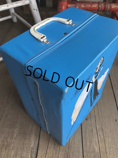 画像2: 60s Vintage Fashion Doll Wardrobe Trunk Case (B169) (2)