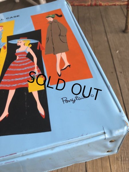 画像9: 60s Vintage Mattel Barbie Fashion Doll Case (B156) (9)