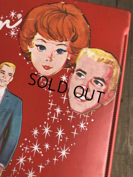 画像8: 60s Vintage Mattel Barbie and Ken Fashion Doll Case (B166) (8)