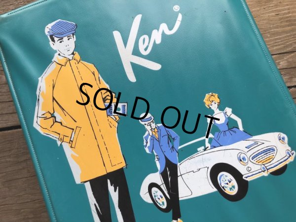 画像10: 60s Vintage Mattel Barbie Ken Fashion Doll Case (B162) (10)