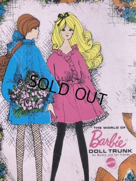 画像9: 60s Vintage Mattel Barbie Fashion Doll Case (B167) (9)