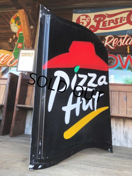 画像8: Vintage Pizza Hut Huge Plastic Sign 135x105cm (B171) (8)