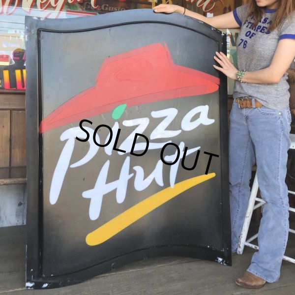 画像1: Vintage Pizza Hut Huge Plastic Sign 135x105cm (B171) (1)