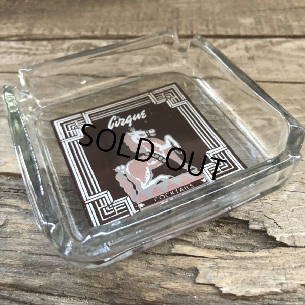 画像2: Vintage Motel Restaurant Ashtray / Cirque COCKTAIL (B184)  (2)