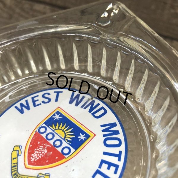画像3: Vintage Motel Restaurant Ashtray / West Wind (B192）  (3)