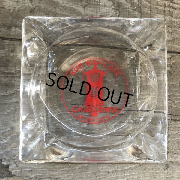 画像2: Vintage Motel Restaurant Ashtray /  KUO WA'H CAFE CHINATOWN (B185)  (2)