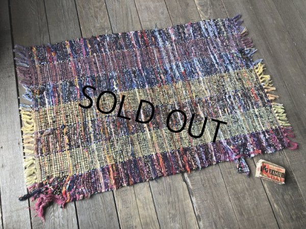 画像2: Vintage U.S.A Bus Kitchen Floor Rug mat (B192) (2)