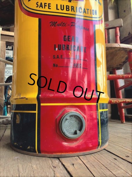 画像5: Vintage PENNZOIL Oil Drum Can Good Condition (B196) (5)