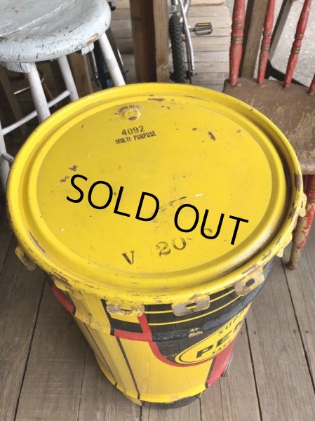 画像4: Vintage PENNZOIL Oil Drum Can Good Condition (B196) (4)