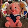 画像7: Vintage Polka dot Pink Elephant Piggy Bank (B197) (7)