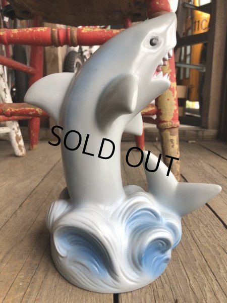 画像7: 1970s Vintage Play Pal JAWS Vinyl Plastic Bank Hard to Find (B199) (7)