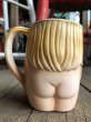 画像3: Vintage Japan Nude Naked Pin-up Girl Ceramic Mug (B200) (3)