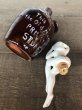 画像8: Vintage Japan Nude Naked Pin-up Girl Ceramic Decanter  Lay Off .. (B202) (8)