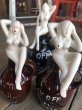 画像14: Vintage Japan Nude Naked Pin-up Girl Ceramic Decanter  Lay Off .. (B202) (14)