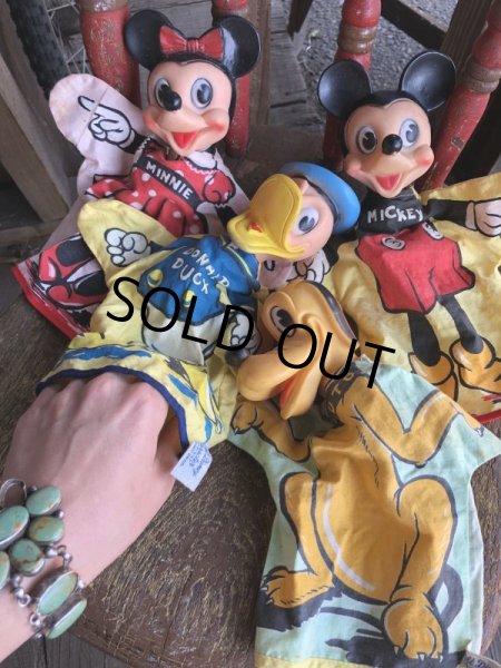 画像7: 50s Vintage Gund Disney Hand Puppet Donald Duck (B207) (7)