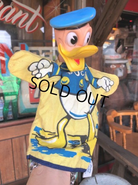画像6: 50s Vintage Gund Disney Hand Puppet Donald Duck (B207) (6)