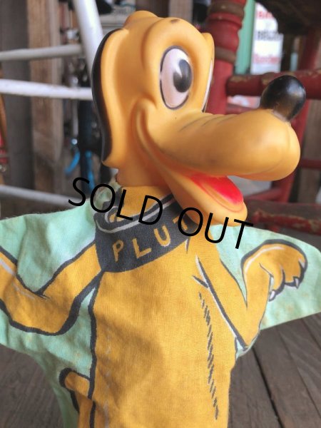 画像3: Vintage Gund Disney Hand Puppet Pluto (B206) (3)