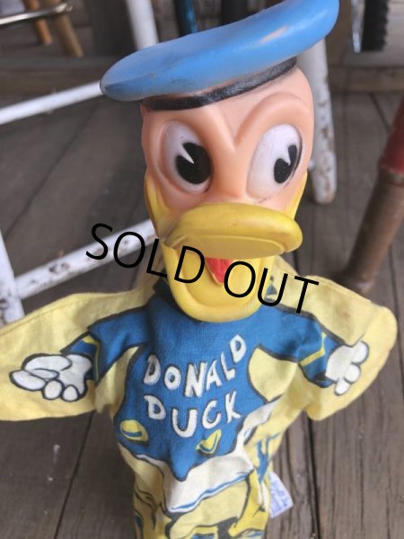 画像3: 50s Vintage Gund Disney Hand Puppet Donald Duck (B207) (3)