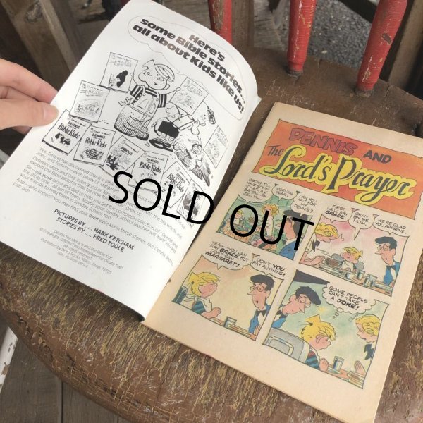 画像2: 80s Vintage Comic DENNIS THE MENACE Bible Kids (B214)  (2)