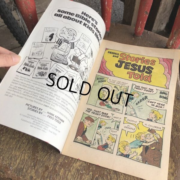 画像2: 80s Vintage Comic DENNIS THE MENACE Bible Kids (B210)  (2)