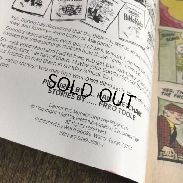 画像3: 80s Vintage Comic DENNIS THE MENACE Bible Kids (B210)  (3)