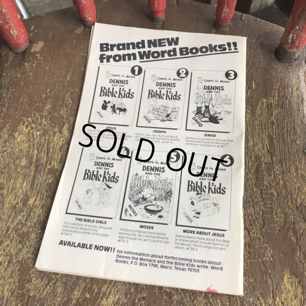 画像9: 70s Vintage Comic DENNIS THE MENACE Bible Kids (B211)  (9)