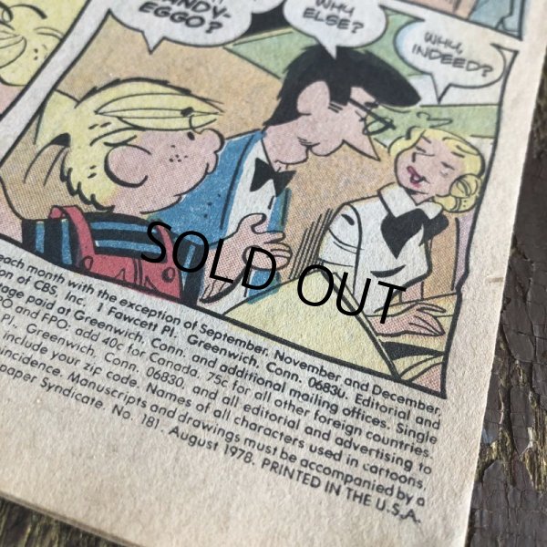 画像3: 70s Vintage Comic DENNIS THE MENACE (B209)  (3)