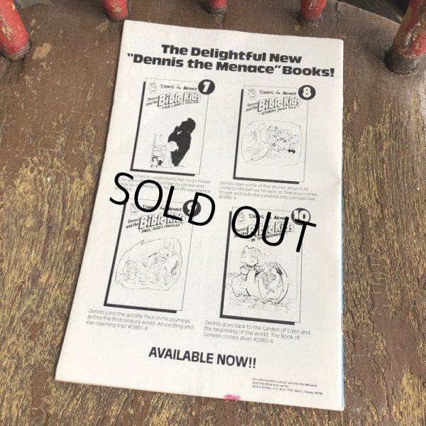 画像8: 80s Vintage Comic DENNIS THE MENACE Bible Kids (B210)  (8)