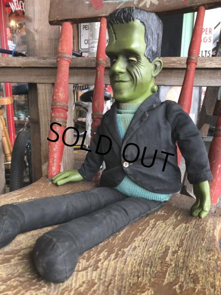 画像2: 60s Vintage Mattel The Munsters TV Show Herman Tanking Doll (B217)  (2)