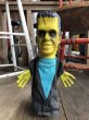 画像5: 60s Vintage Mattel The Munsters TV Show Herman Tanking Hand Puppet Doll (B216)  (5)