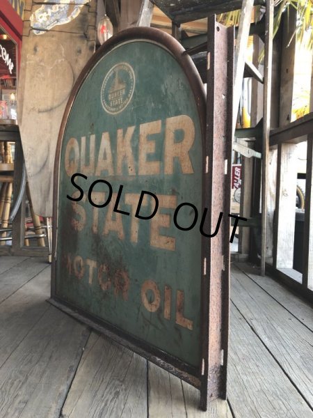 画像3: Vintage Quaker State Motor Oil Sign (B220) (3)