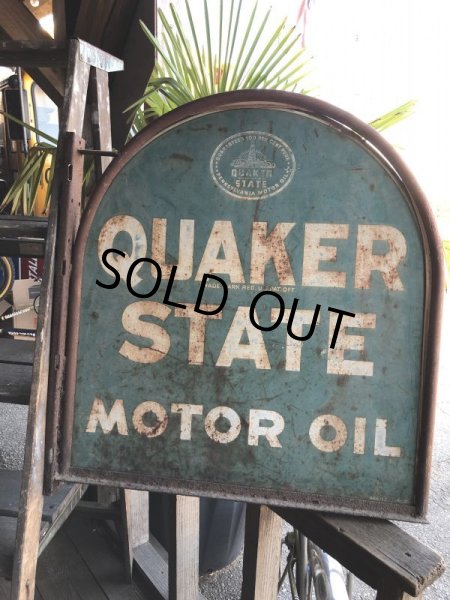 画像6: Vintage Quaker State Motor Oil Sign (B220) (6)