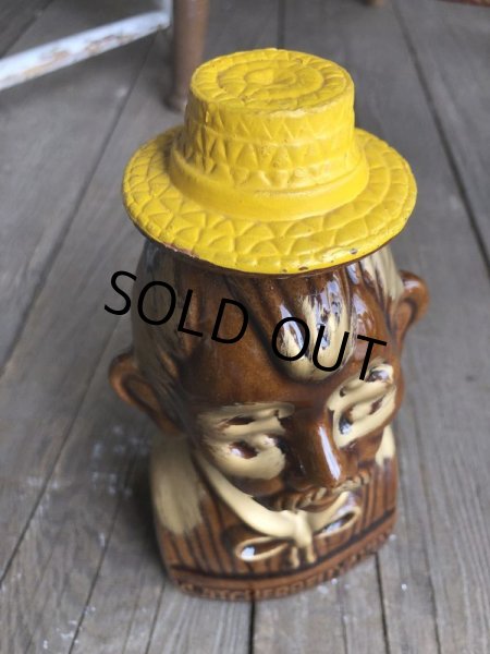 画像5: Vintage Drunk 4 Eyes Decanter Kwitcherbell Yankin (B224) (5)