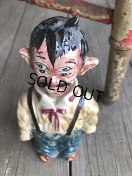 画像5: Vintage Drunk 4 Eyes Decanter Bottle (B226) (5)