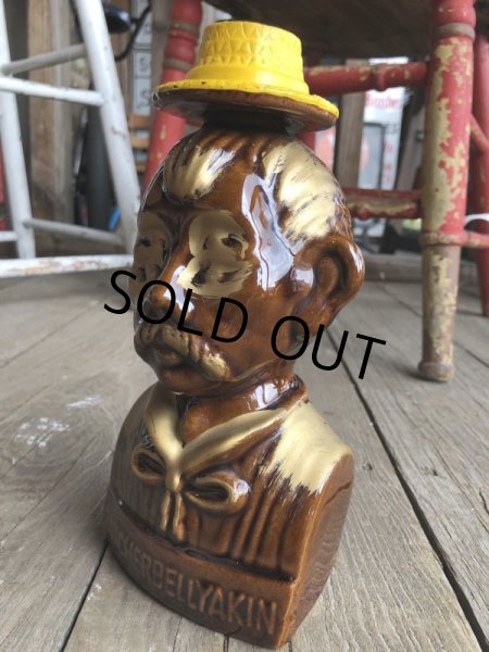 画像2: Vintage Drunk 4 Eyes Decanter Kwitcherbell Yankin (B224) (2)