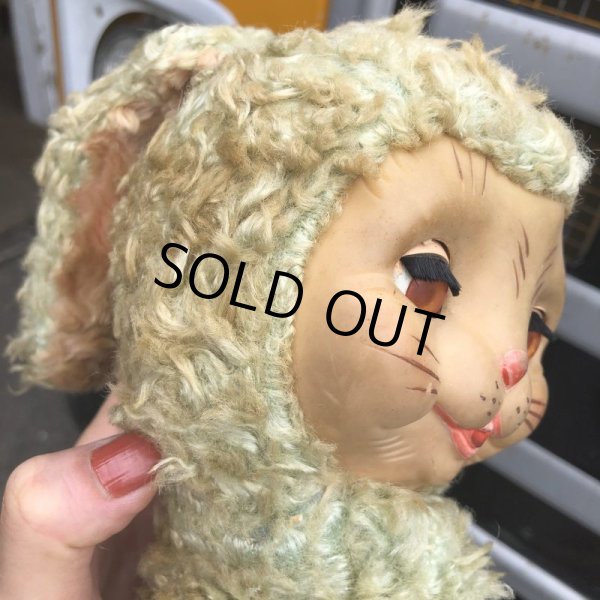 画像14: Vintage Rubber Face Doll Sleep Eyes Bunny (S799) (14)