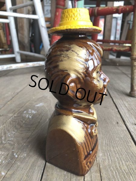 画像4: Vintage Drunk 4 Eyes Decanter Kwitcherbell Yankin (B224) (4)