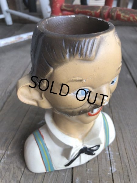 画像10: Vintage Drunk 4 Eyes Double Visioned Cup (B222) (10)