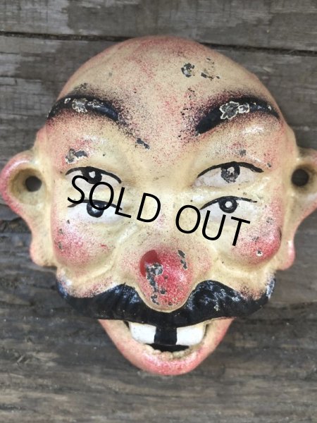 画像3: Vintage Drunk 4 Eyes Cast Iron Opener (B231) (3)