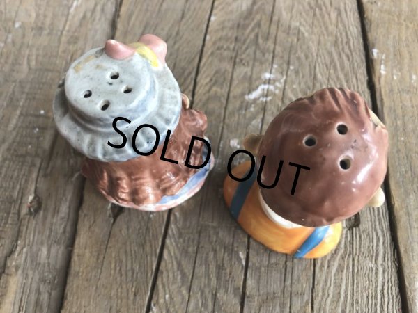 画像5: Vintage Drunk Man 4 Eyes Shakers S/P (B228) (5)