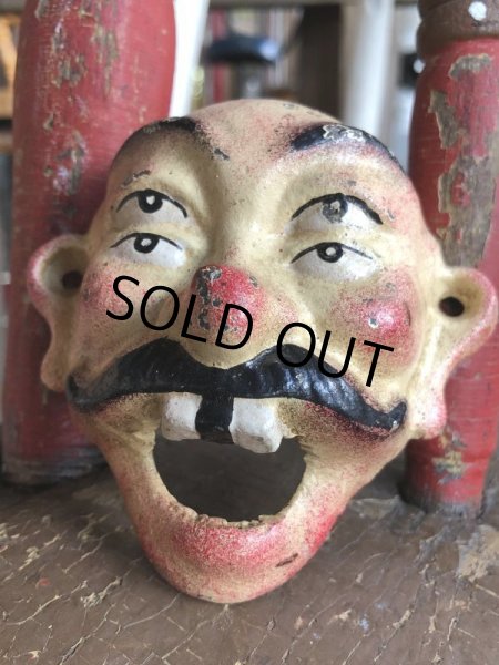 画像6: Vintage Drunk 4 Eyes Cast Iron Opener (B231) (6)