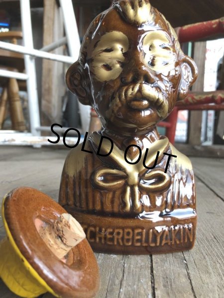 画像6: Vintage Drunk 4 Eyes Decanter Kwitcherbell Yankin (B224) (6)