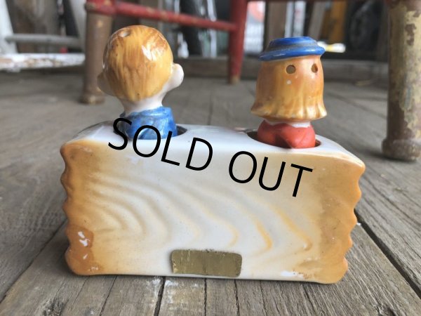 画像3: Vintage Drunk 4 Eyes Nodder Shakers S/P (B227) (3)