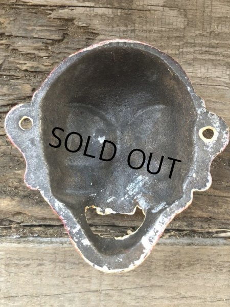 画像5: Vintage Drunk 4 Eyes Cast Iron Opener (B231) (5)