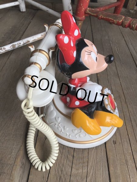 画像5: 90s Vintage Disney Minnie Mouse Phone (B233) (5)