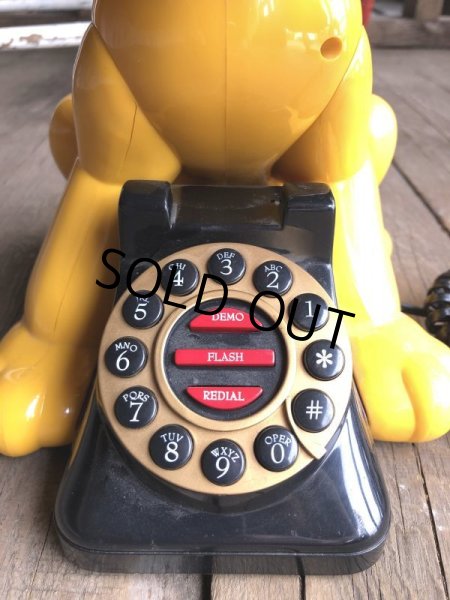 画像8: 90s Vintage Disney Pluto Phone (B232) (8)