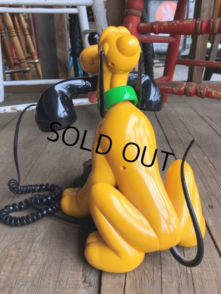 画像4: 90s Vintage Disney Pluto Phone (B232) (4)
