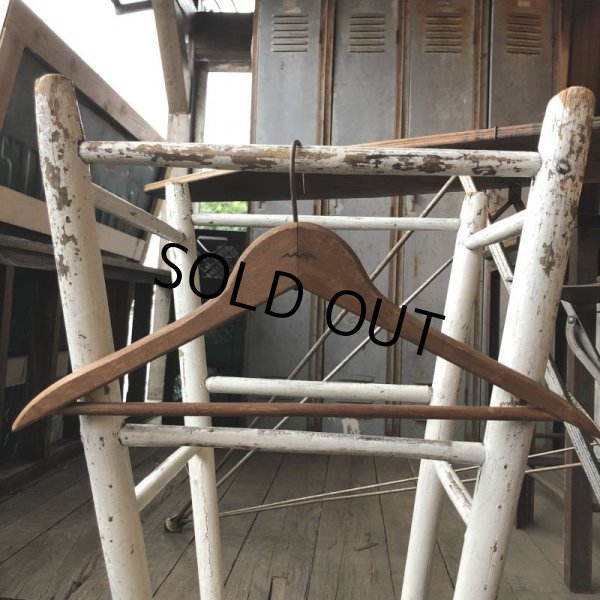 画像5: Vintage Antique Advertising Wood Hanger HOWARD CLOTHES (B246) (5)